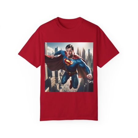 Unisex Garment-Dyed T-shirt. Superman.